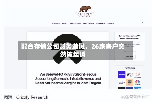 配合存储公司财务造假，26家客户突然被起诉-第3张图片