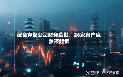 配合存储公司财务造假，26家客户突然被起诉-第2张图片