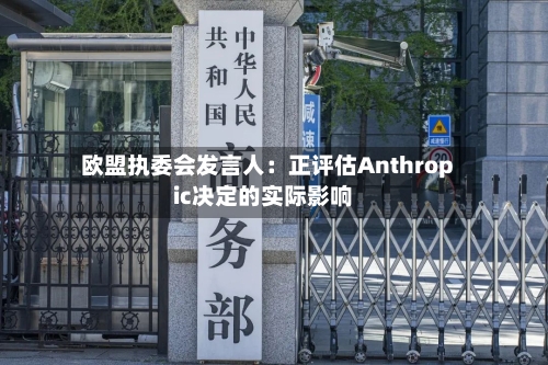 欧盟执委会发言人：正评估Anthropic决定的实际影响-第2张图片