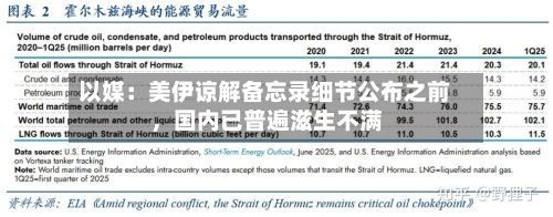 以媒：美伊谅解备忘录细节公布之前	，国内已普遍滋生不满-第3张图片