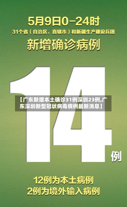 【广东新增本土确诊31例深圳23例,广东深圳新型冠状病毒病例最新消息】